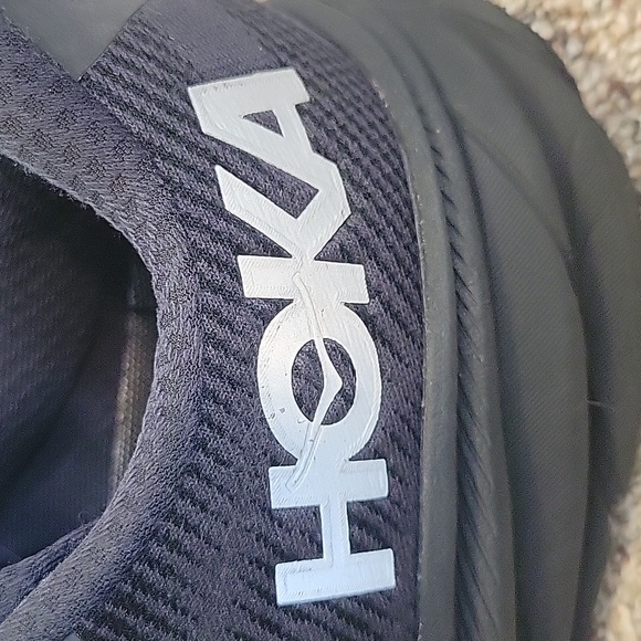 Hoka Clifton 9 Black Athletic Shoes - Picture 7 of 7